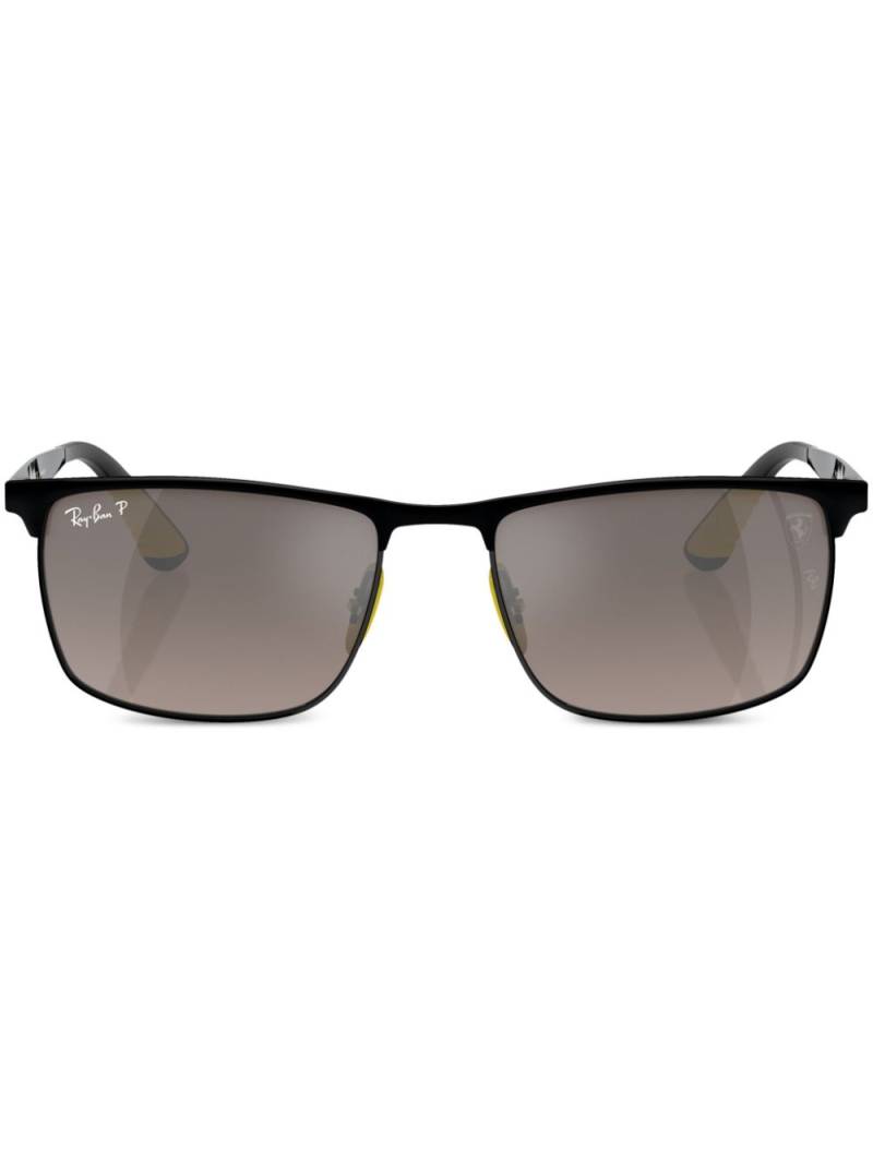 Ray-Ban Chromance logo-plaque sunglasses - Black von Ray-Ban