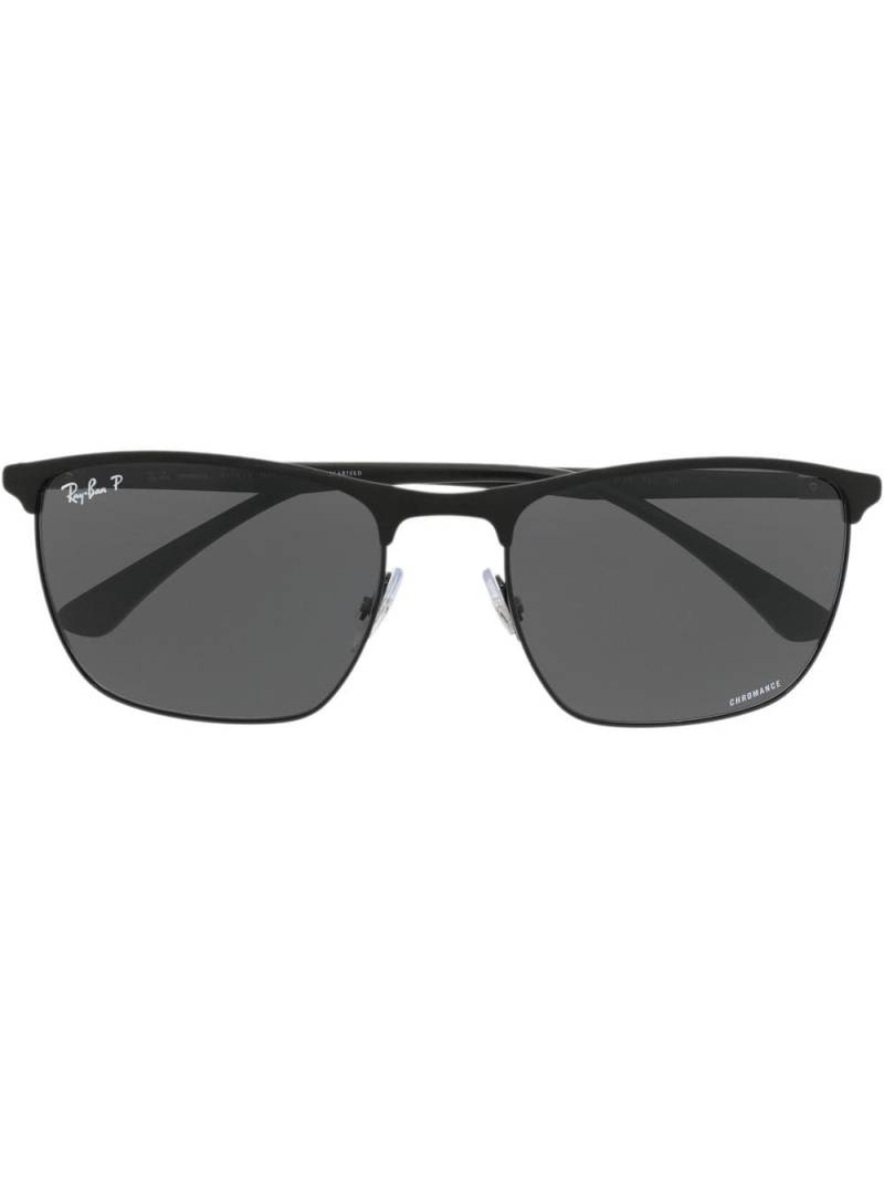 Ray-Ban Chrominance square-frame sunglasses - Black von Ray-Ban