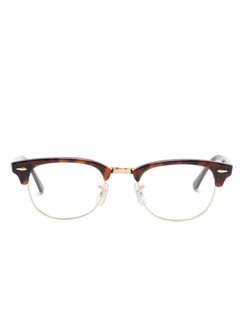 Ray-Ban Clubmaster glasses - Brown von Ray-Ban