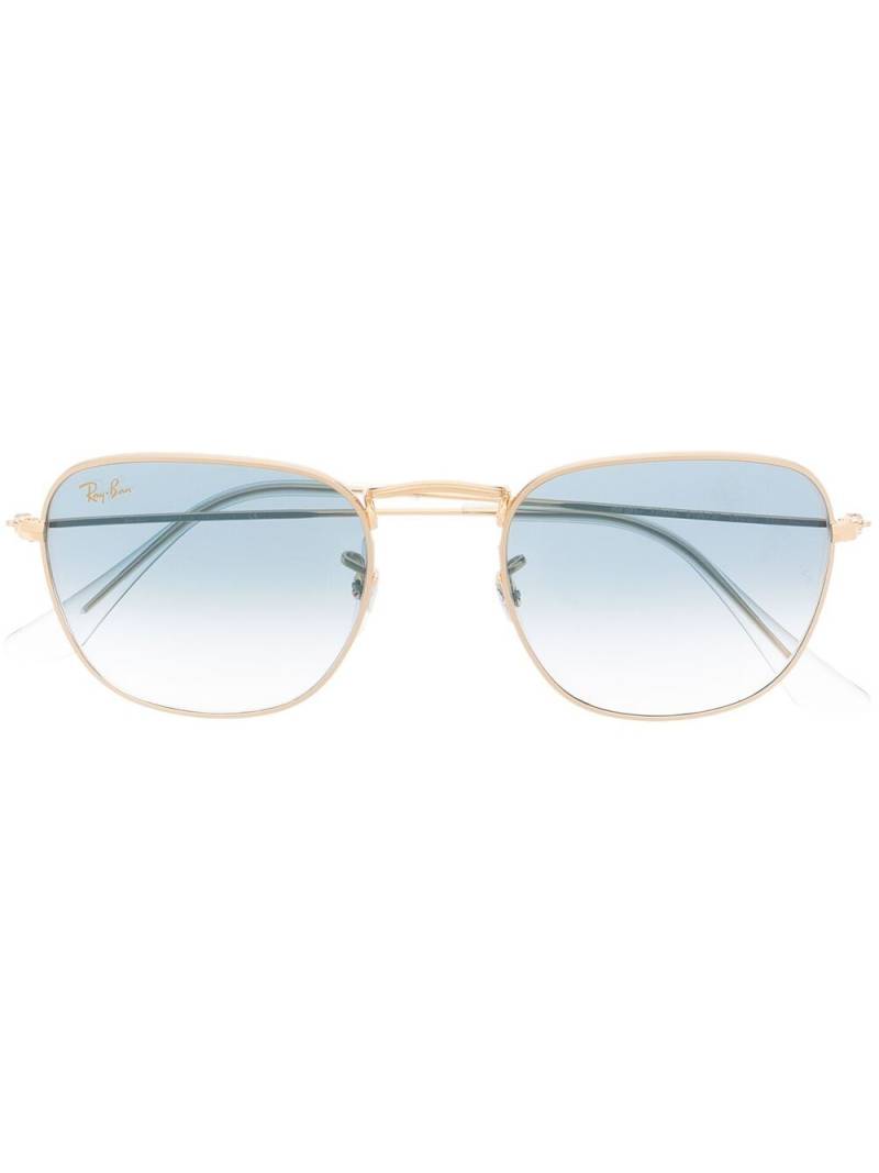 Ray-Ban Frank square-frame sunglasses - Gold von Ray-Ban