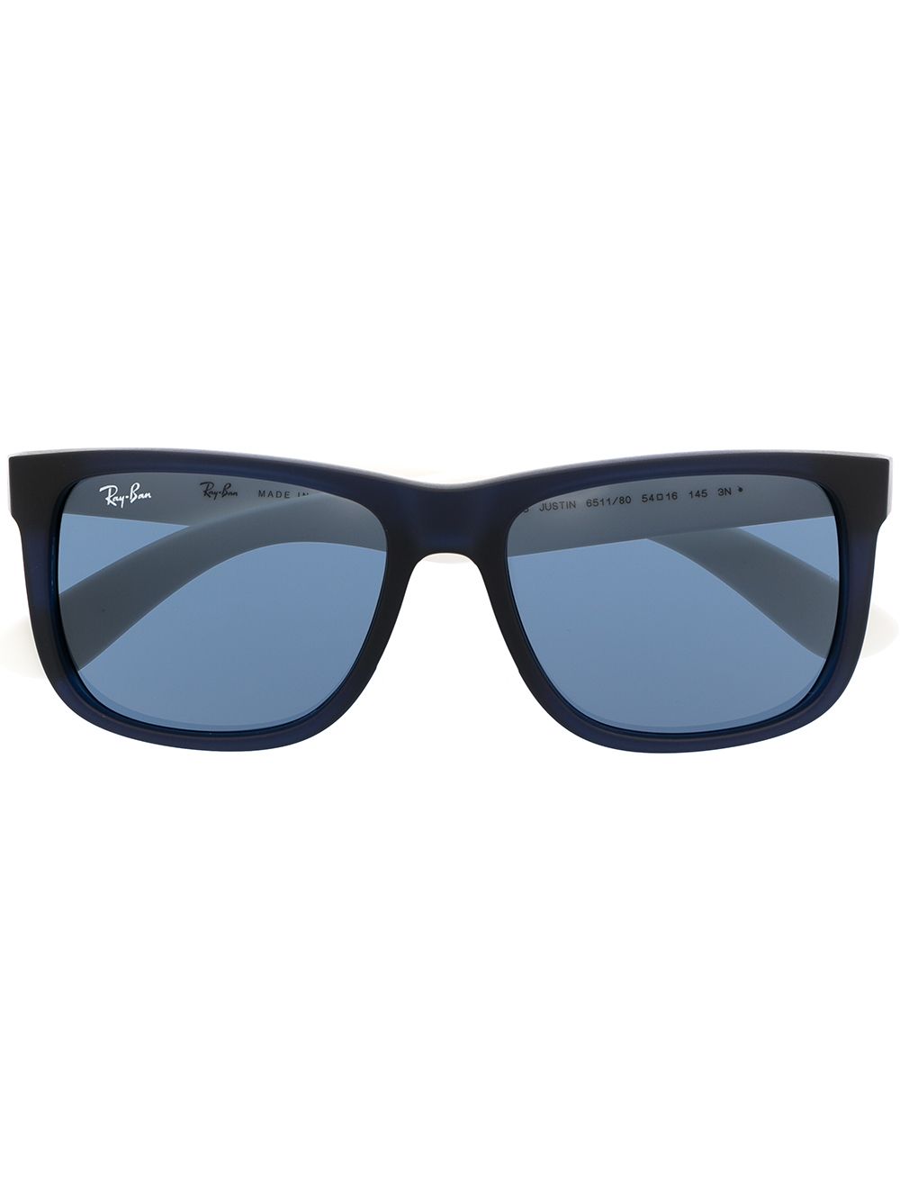 Ray-Ban Justin classic rectangular frame sunglasses - Blue von Ray-Ban