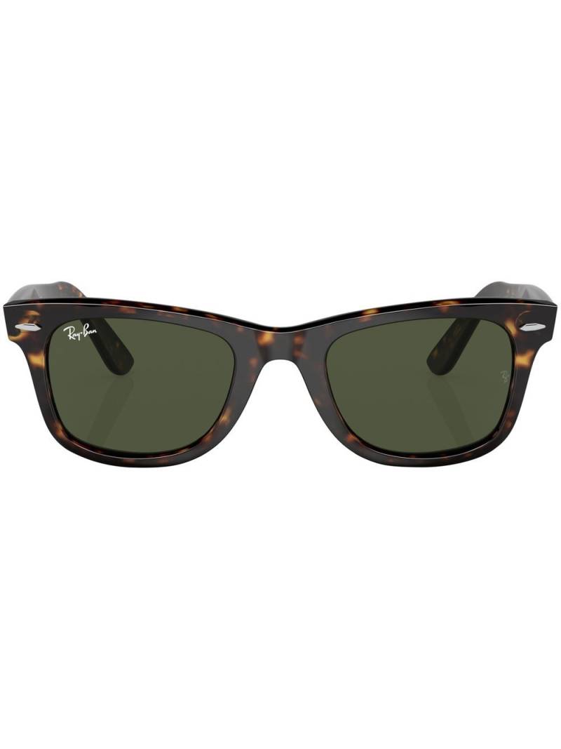 Ray-Ban Original Wayfarer square-frame sunglasses - Green von Ray-Ban