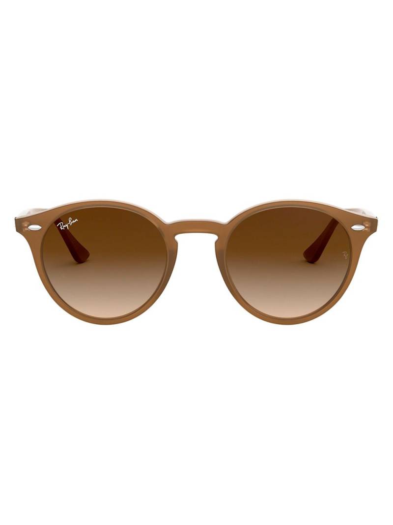 Ray-Ban RB2180 round-frame sunglasses - Brown von Ray-Ban