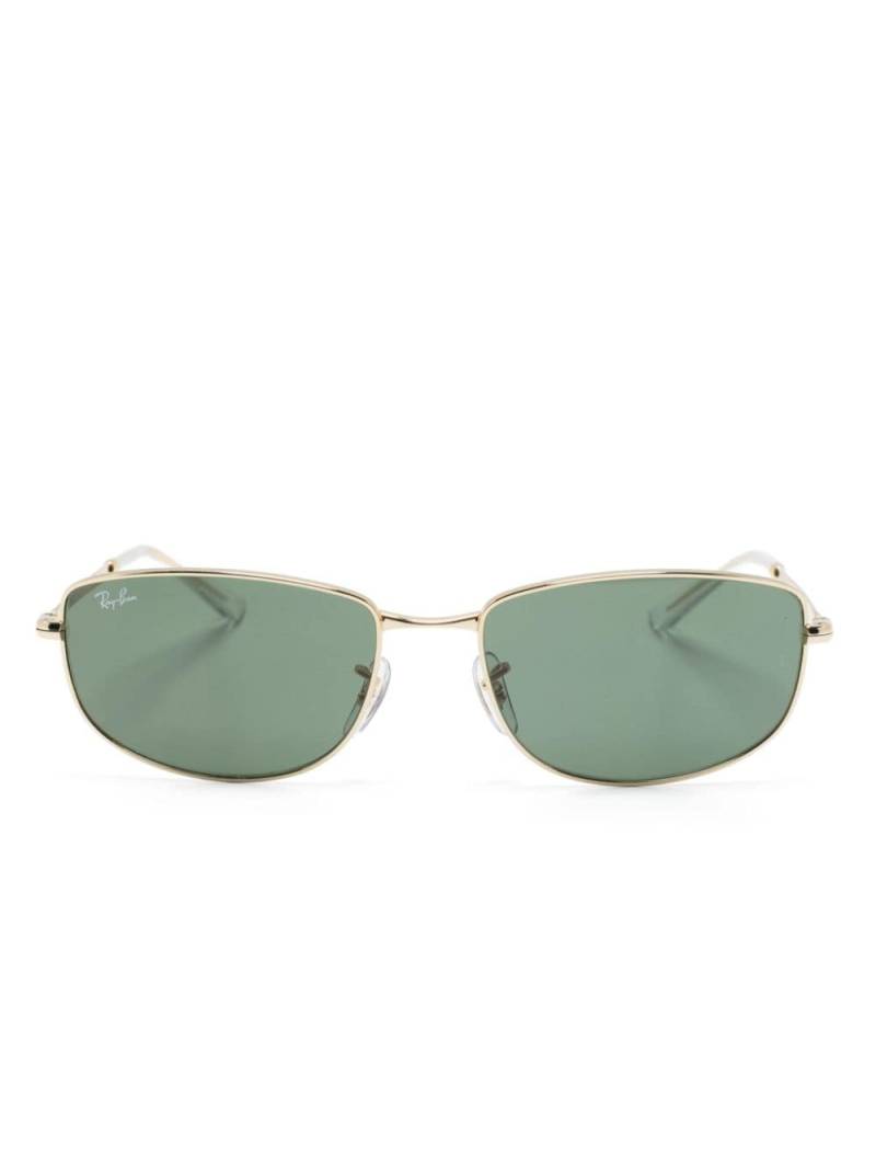 Ray-Ban RB3732 geometric-frame sunglasses - Gold von Ray-Ban