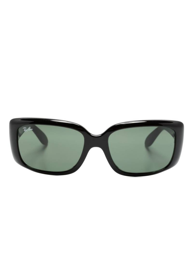 Ray-Ban RB4389 rectangle-frame sunglasses - Black von Ray-Ban