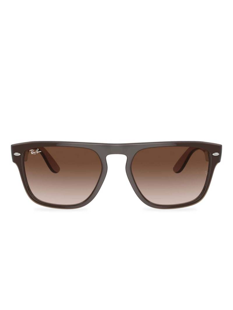 Ray-Ban RB4407 square-frame sunglasses - Brown von Ray-Ban