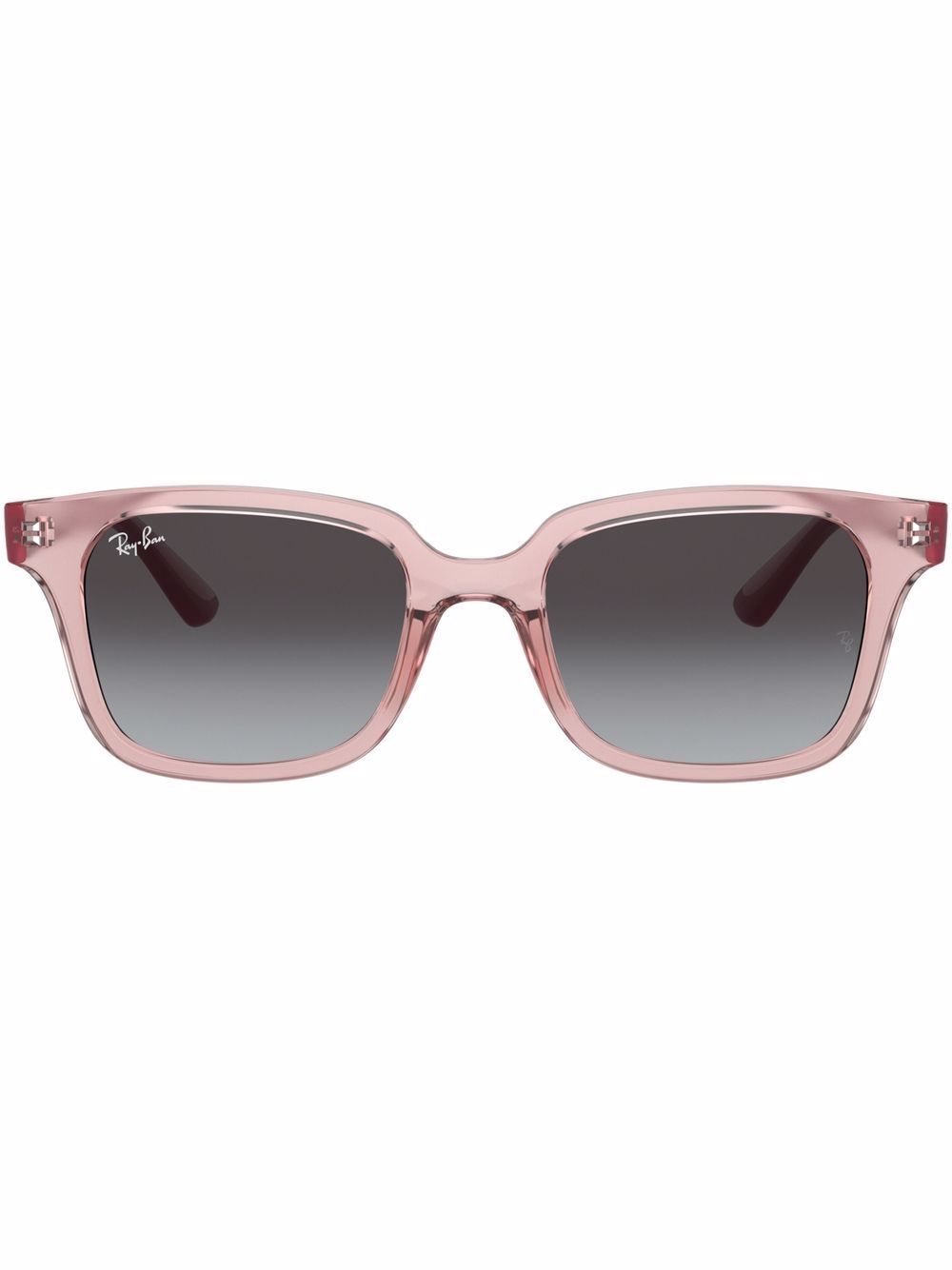 Ray-Ban RB9071S rectangle frame sunglasses - Pink von Ray-Ban