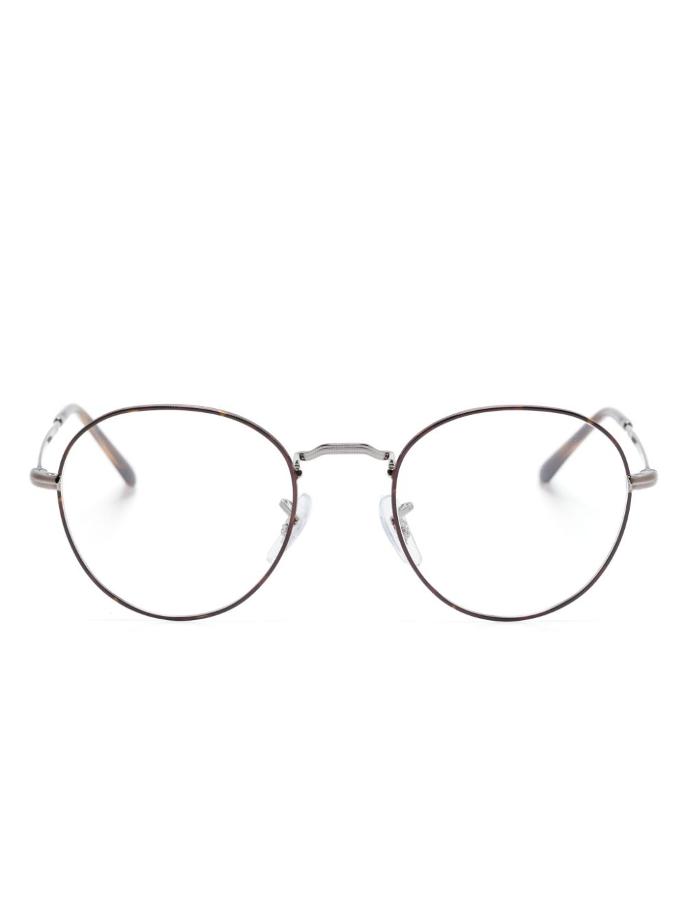 Ray-Ban Round Metal Optics II glasses - Black von Ray-Ban