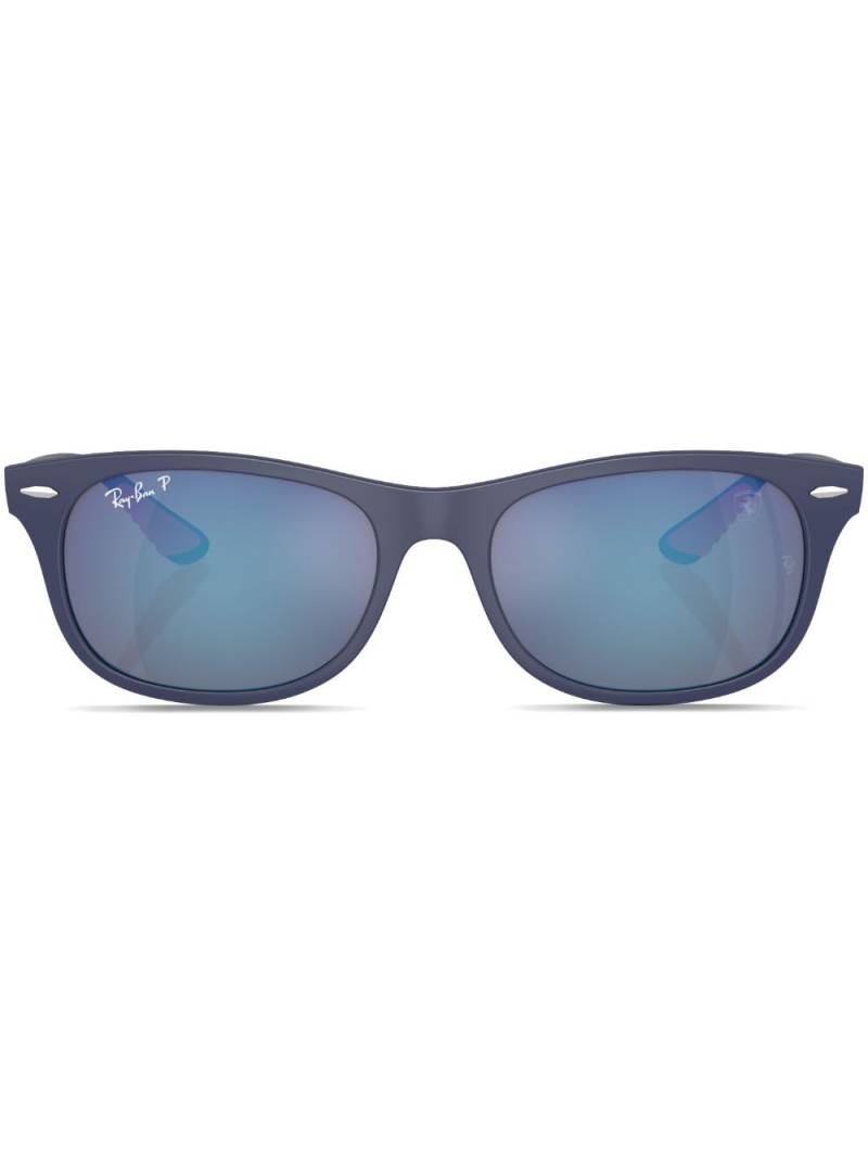 Ray-Ban Scuderia Ferrari Collection square-frame sunglasses - Blue von Ray-Ban