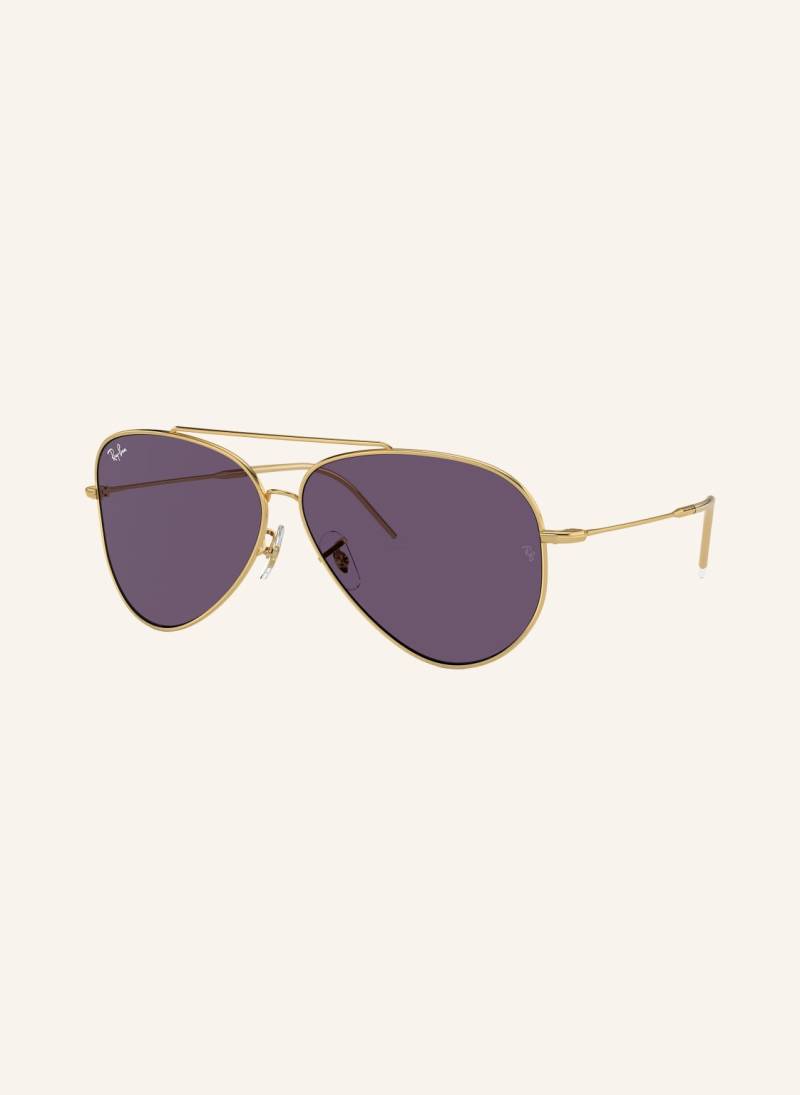 Ray-Ban Sonnenbrille Aviator Reverse gold von Ray-Ban