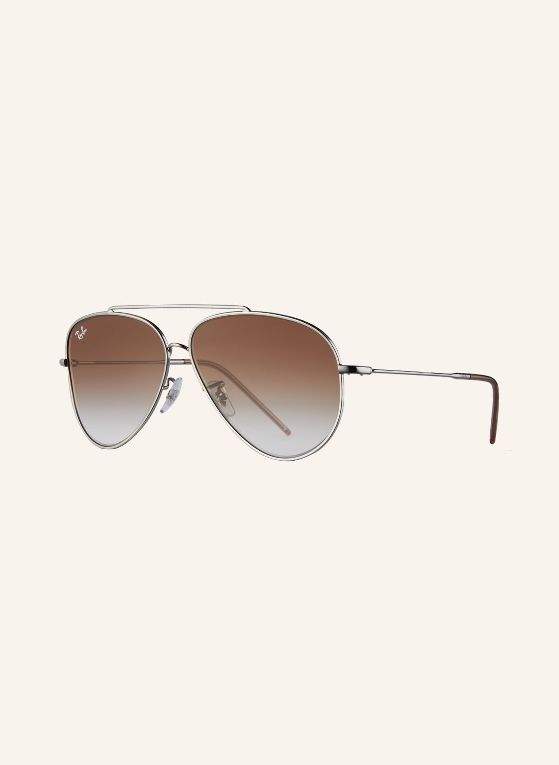 Ray-Ban Sonnenbrille Aviator Reverse grau von Ray-Ban