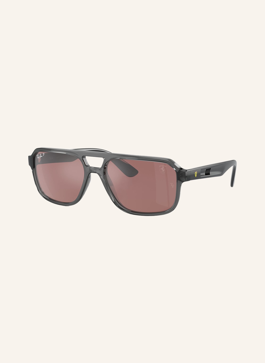 Ray-Ban Sonnenbrille rb4414m grau von Ray-Ban