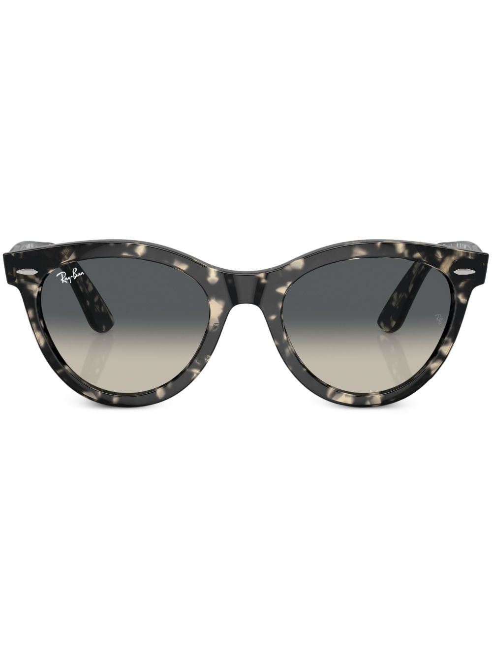 Ray-Ban Wayfarer Way round-frame sunglasses - Grey von Ray-Ban