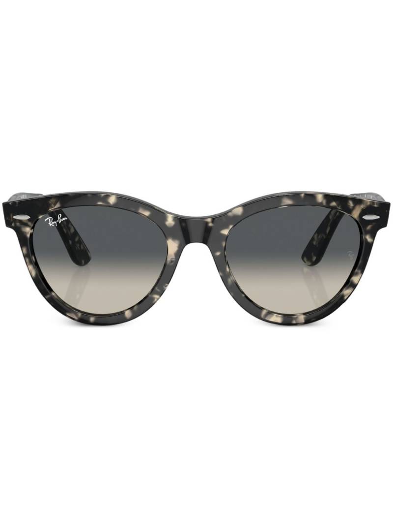 Ray-Ban Wayfarer Way round-frame sunglasses - Grey von Ray-Ban