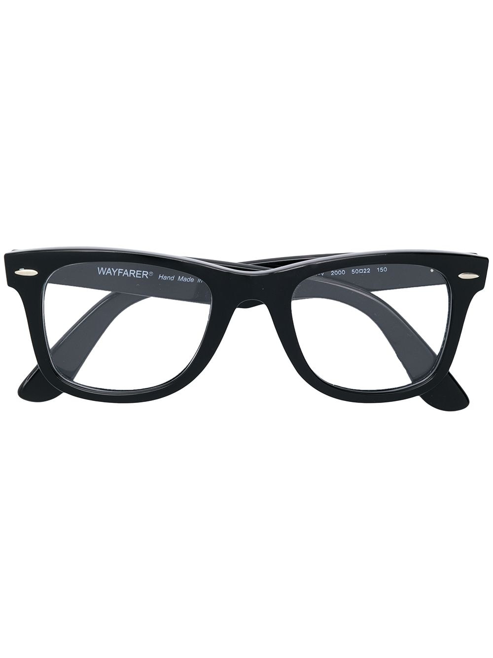 Ray-Ban Wayfarer frame glasses - Black von Ray-Ban