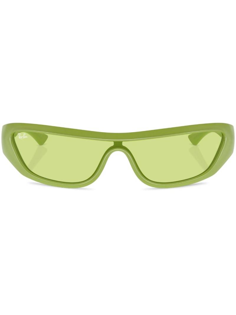 Ray-Ban Xan Bio-Based goggle-frame sunglasses - Green von Ray-Ban