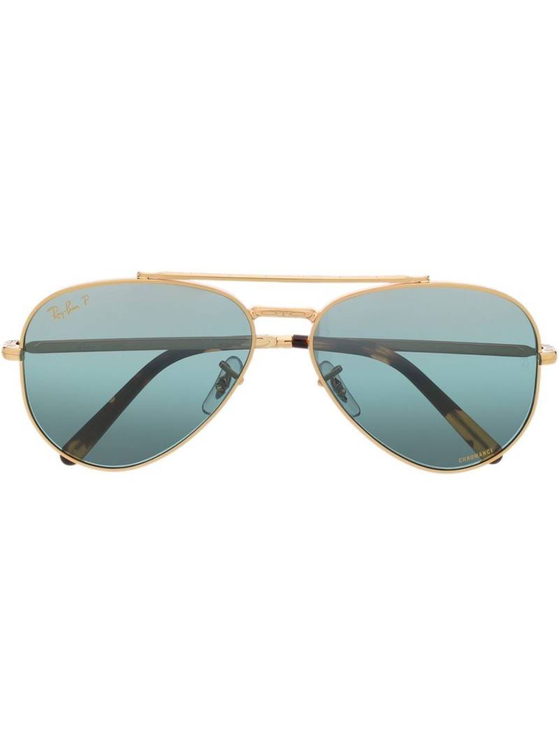 Ray-Ban aviator-frame sunglasses - Gold von Ray-Ban