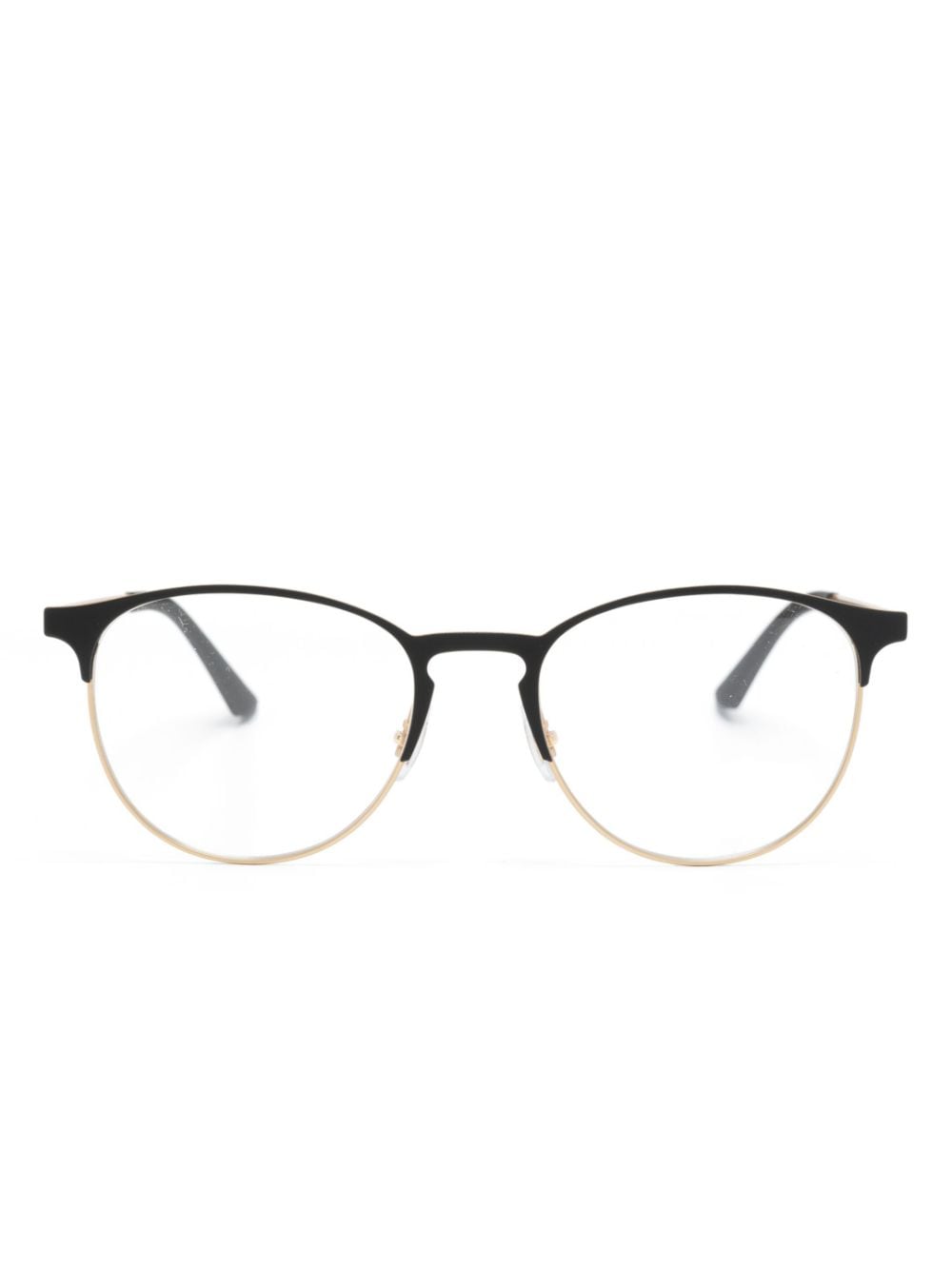 Ray-Ban clear-lens wayfarer glasses - Black von Ray-Ban