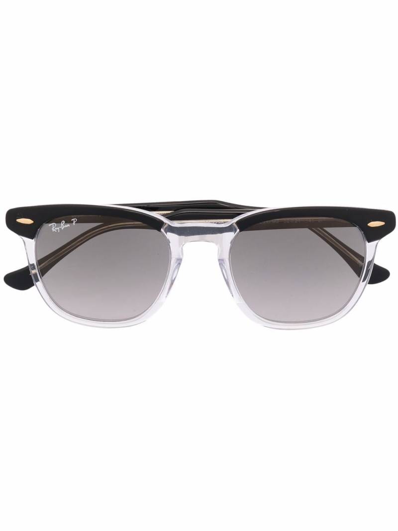 Ray-Ban half-rim sunglasses - Black von Ray-Ban