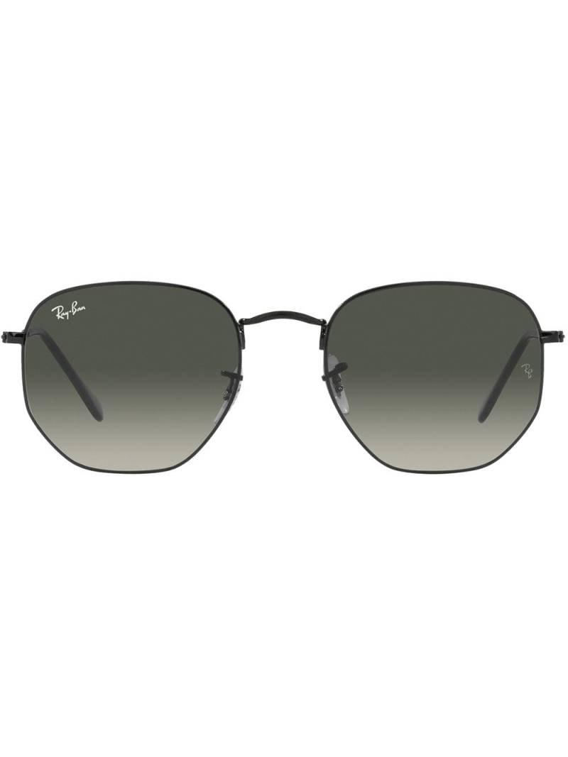 Ray-Ban logo detail oversized sunglasses - Black von Ray-Ban