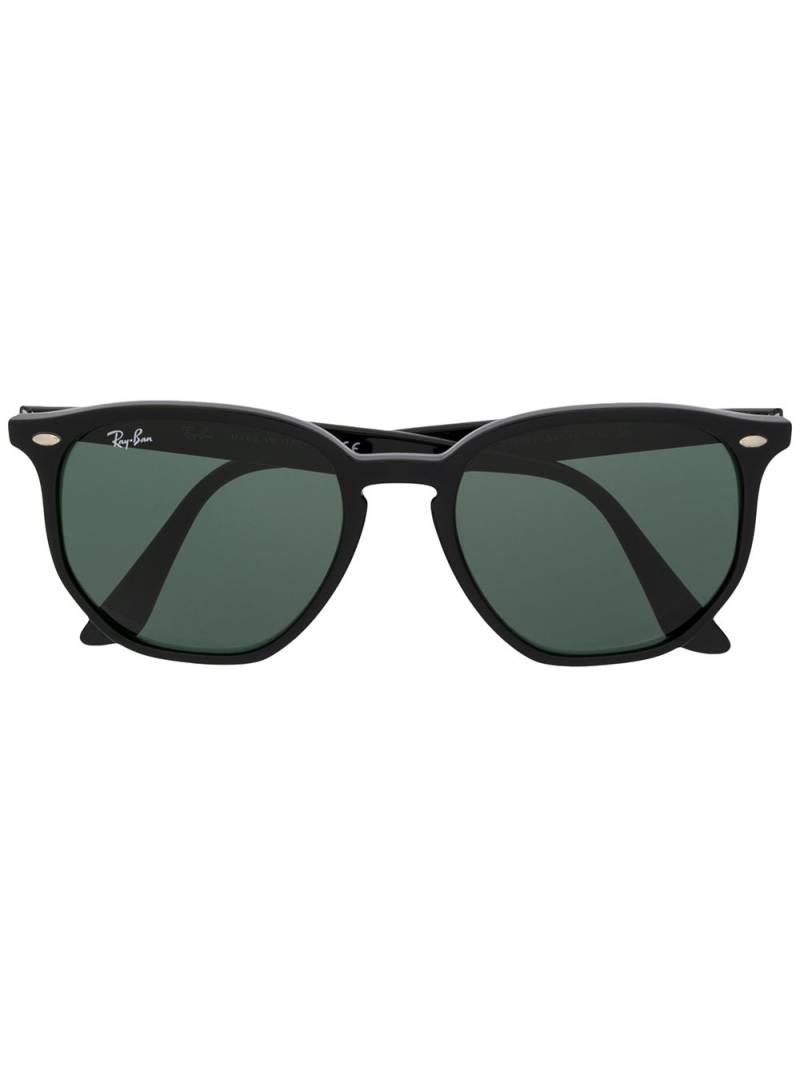 Ray-Ban matte-finish hexagonal frame sunglasses - Black von Ray-Ban