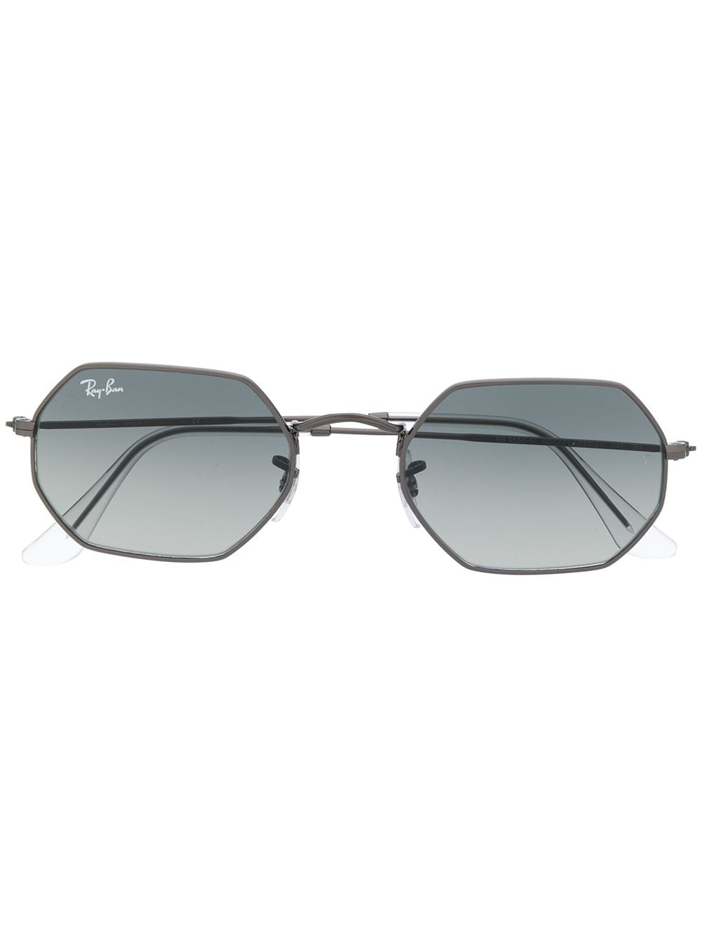 Ray-Ban octagonal frame sunglasses - Metallic von Ray-Ban