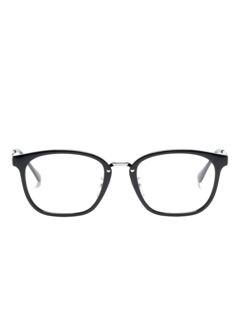 Ray-Ban rectangle-frame glasses - Black von Ray-Ban