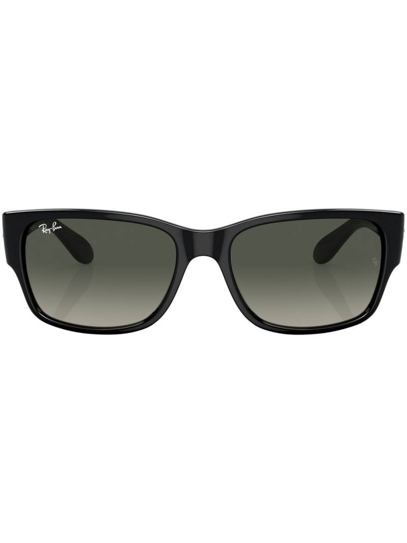 Ray-Ban rectangle-frame sunglasses - Black von Ray-Ban