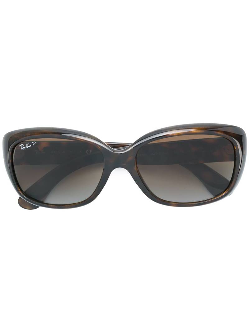 Ray-Ban rectangular shaped sunglasses - Brown von Ray-Ban