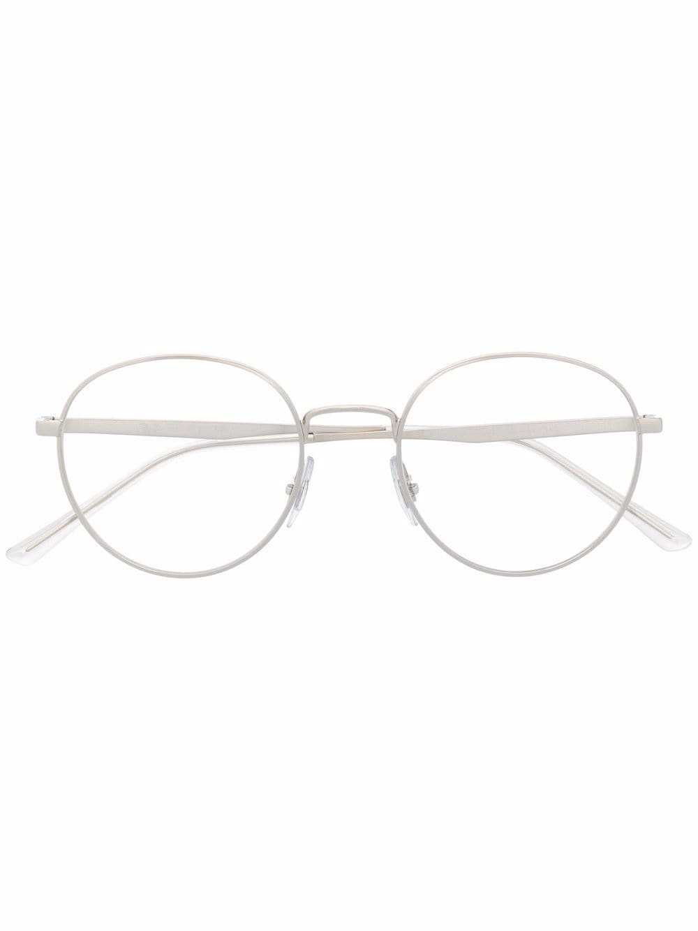 Ray-Ban round-frame glasses - Silver von Ray-Ban