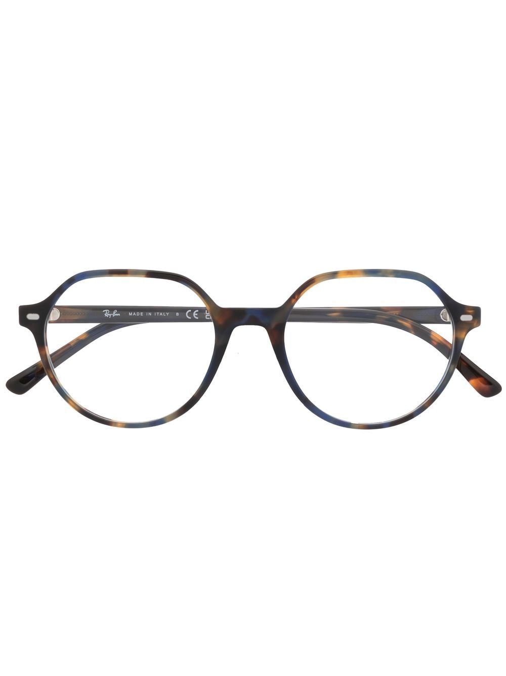 Ray-Ban round-frame optical glasses - Brown von Ray-Ban