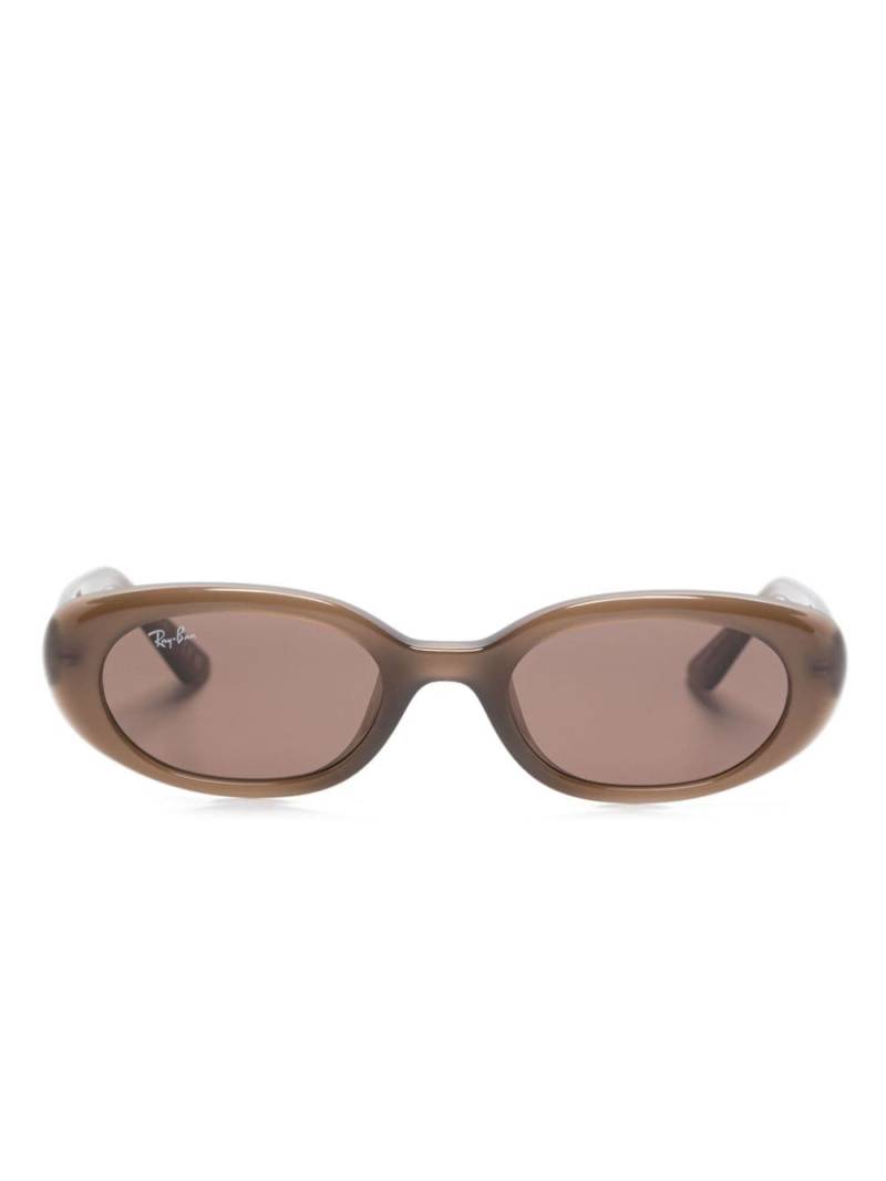 Ray-Ban round-frame sunglasses - Brown von Ray-Ban