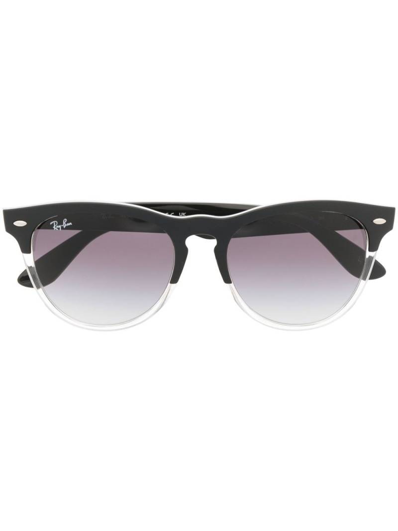 Ray-Ban round-frame tinted sunglasses - Black von Ray-Ban