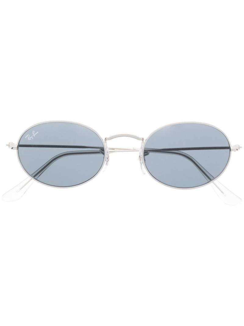 Ray-Ban round-frame tinted sunglasses - Silver von Ray-Ban