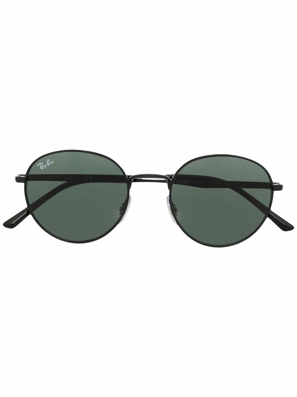 Ray-Ban round tinted sunglasses - Black von Ray-Ban