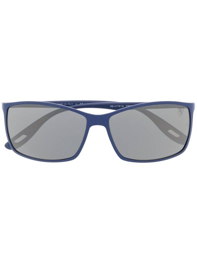 Ray-Ban square frame sunglasses - Blue von Ray-Ban