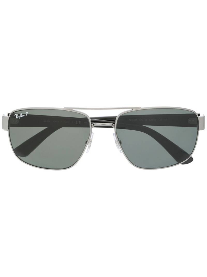 Ray-Ban square frame tinted sunglasses - Black von Ray-Ban