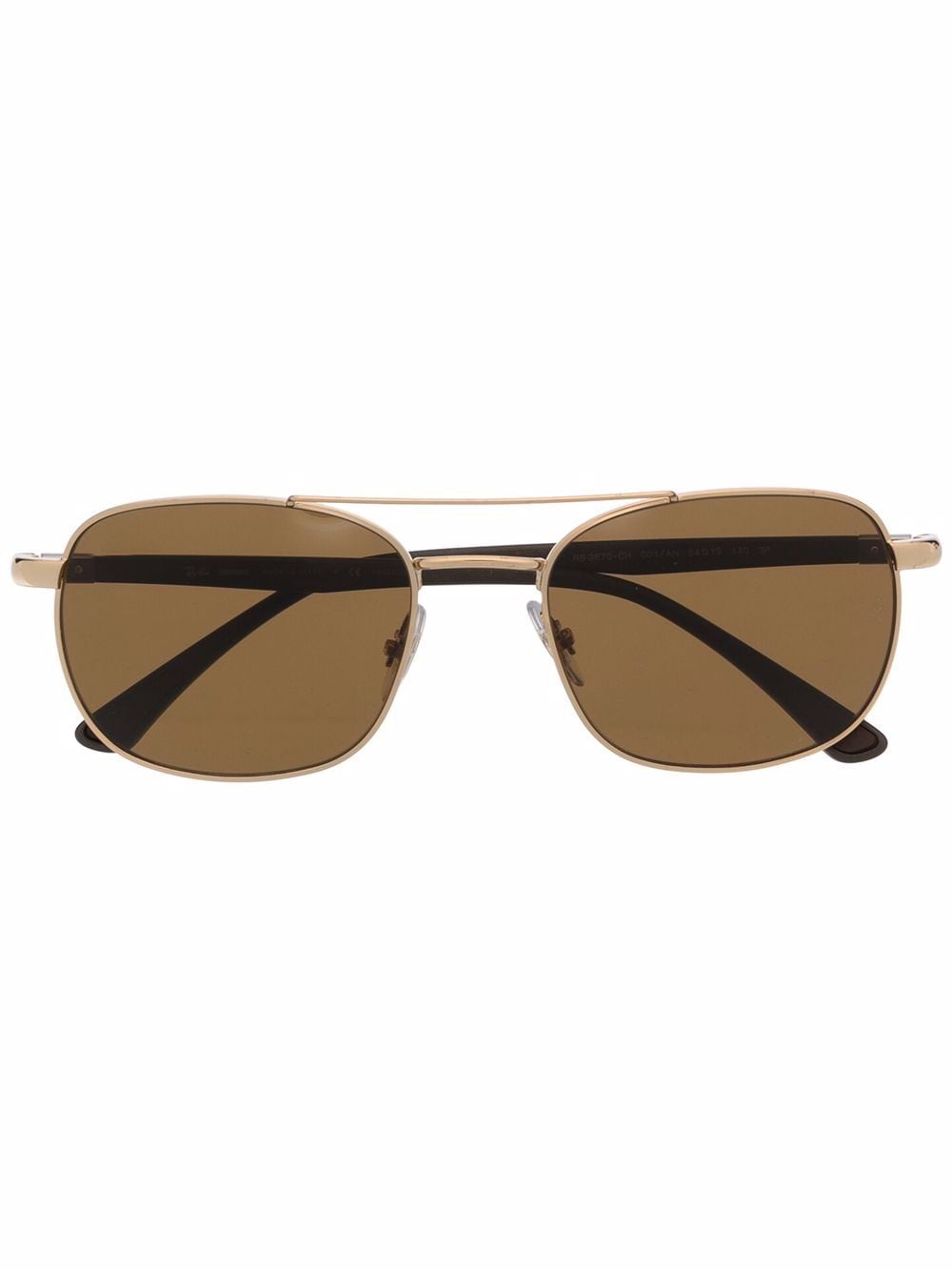 Ray-Ban square tinted sunglasses - Brown von Ray-Ban