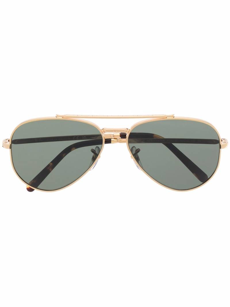 Ray-Ban tinted aviator sunglasses - Gold von Ray-Ban