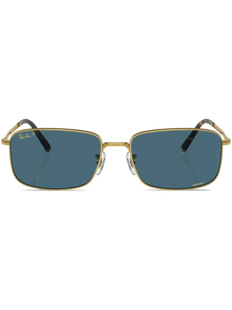 Ray-Ban tinted-lenses square-frame sunglasses - Gold von Ray-Ban