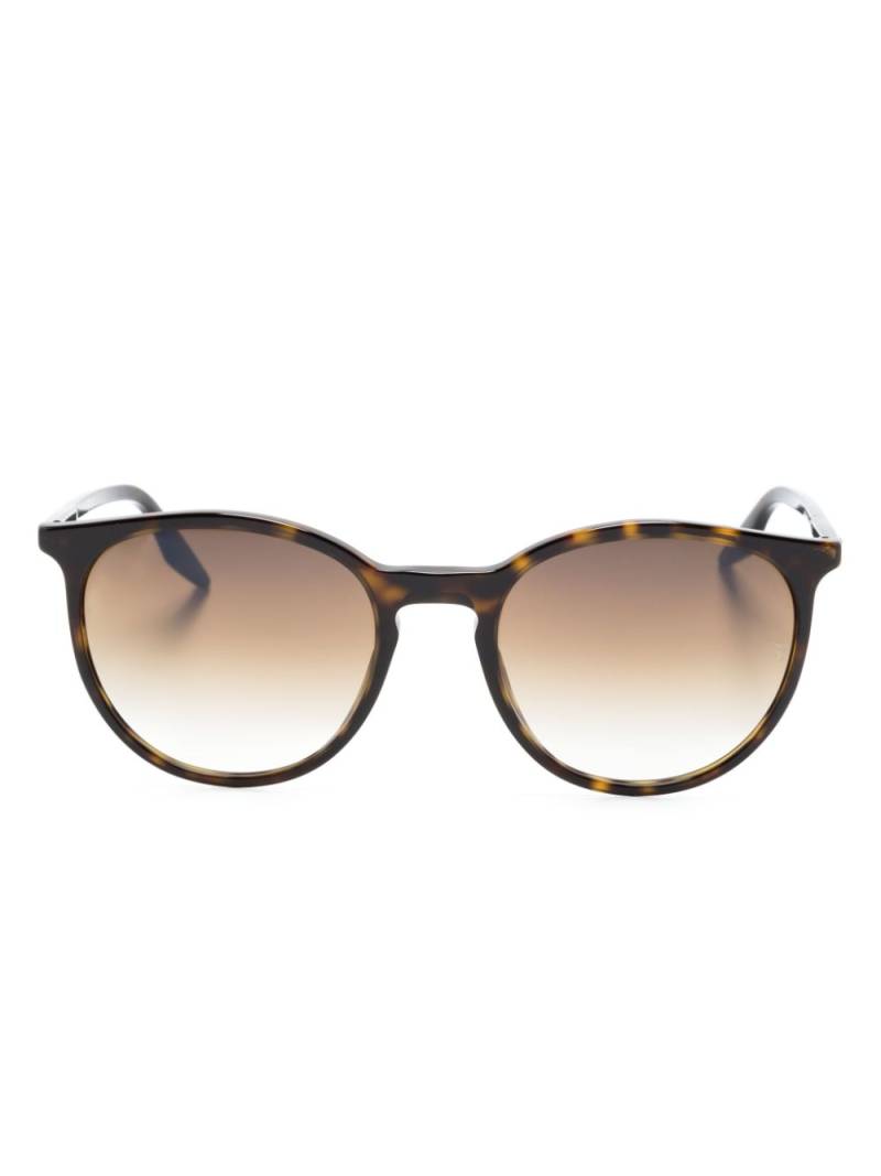 Ray-Ban tortoiseshell-effect round-frame sunglasses - Brown von Ray-Ban