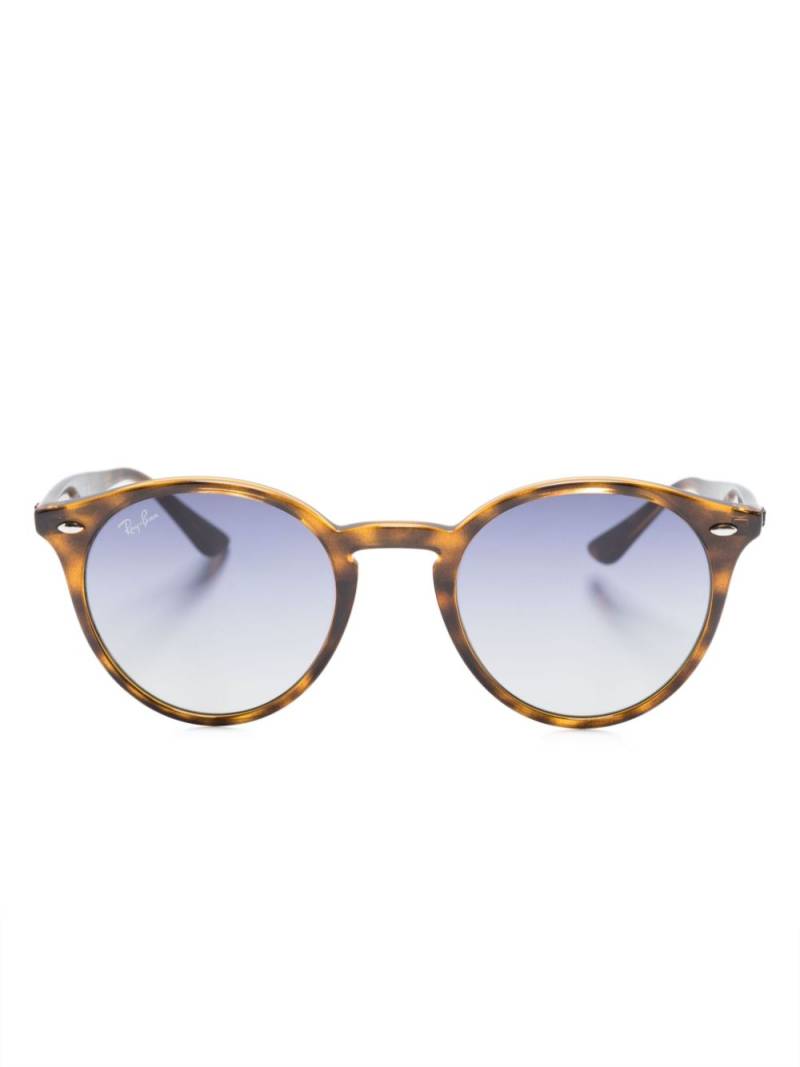 Ray-Ban tortoiseshell round-frame sunglasses - Brown von Ray-Ban