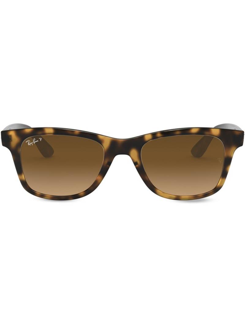 Ray-Ban tortoiseshell wayfarer sunglasses - Green von Ray-Ban