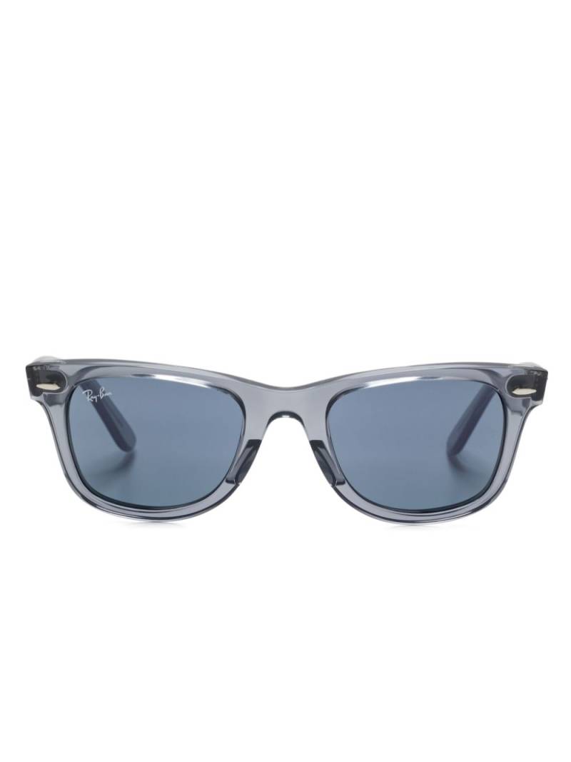 Ray-Ban wayfarer-frame sunglasses - Blue von Ray-Ban