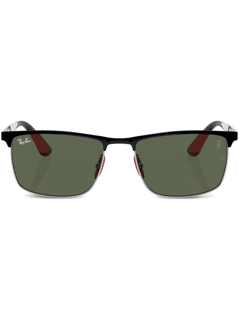 Ray-Ban x Scuderia Ferrari Rb3726m rectangle-frame sunglasses - Black von Ray-Ban