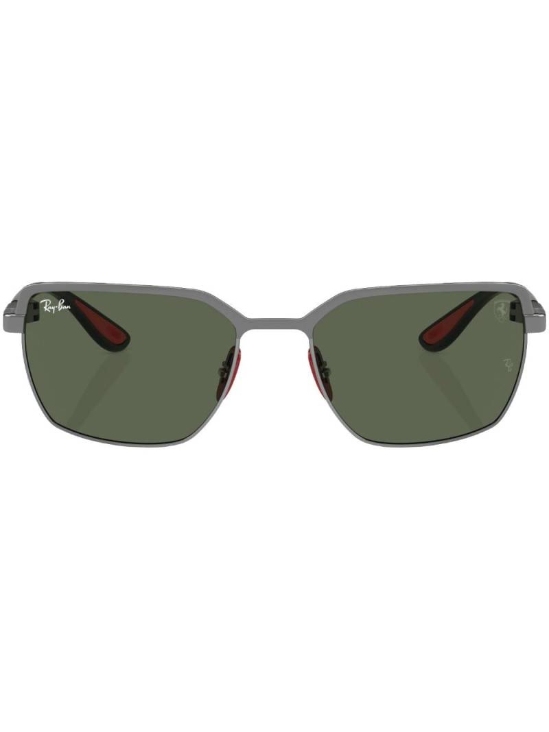 Ray-Ban x Scuderia Ferrari square-frame sunglasses - Grey von Ray-Ban