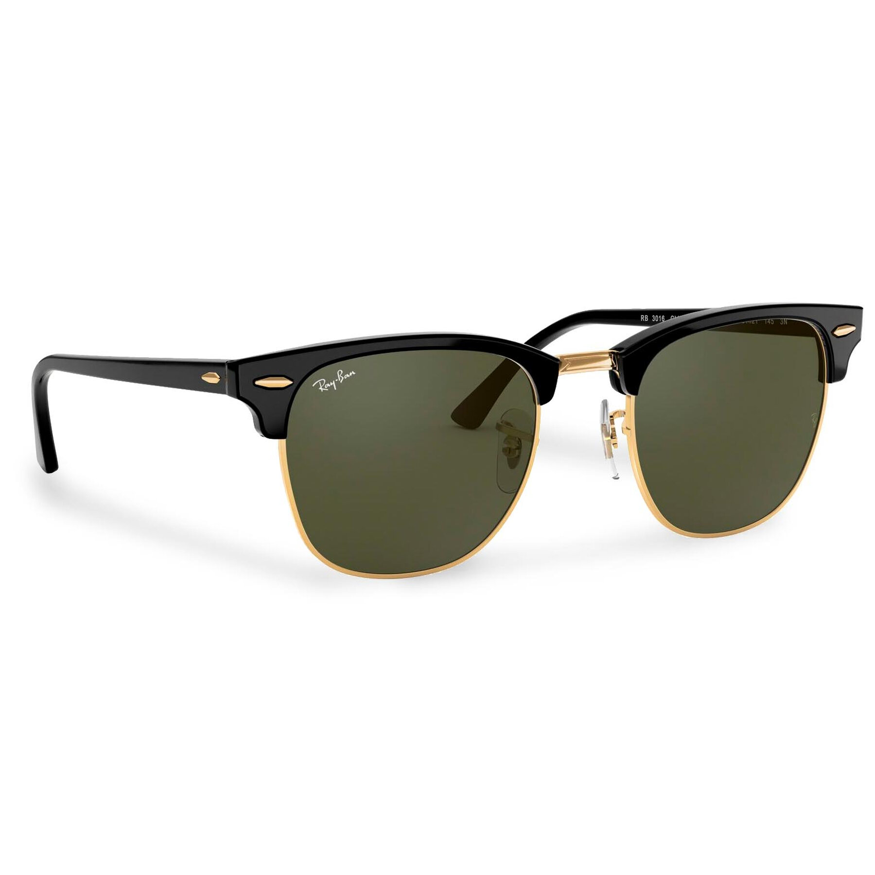 Sonnenbrillen Ray-Ban Clubmaster 0RB3016 W0365 Schwarz von Ray-Ban