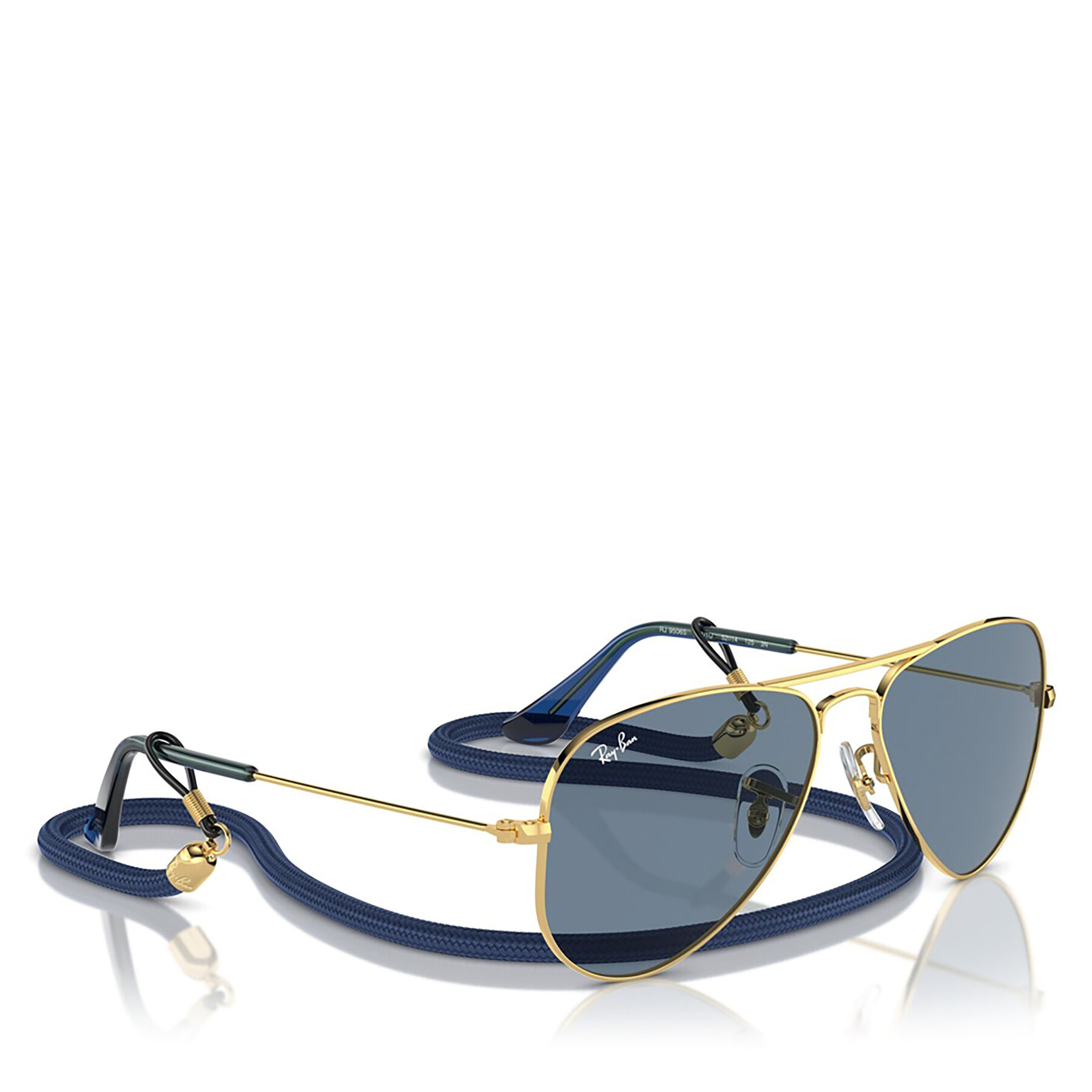 Sonnenbrillen Ray-Ban Mini Aviator Summer Capsule 0RJ9506S 223/1U Goldfarben von Ray-Ban