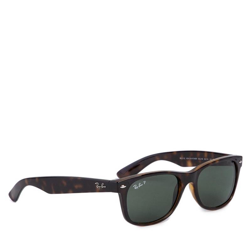 Sonnenbrillen Ray-Ban New Wayfarer 0RB2132 902/58 Braun von Ray-Ban