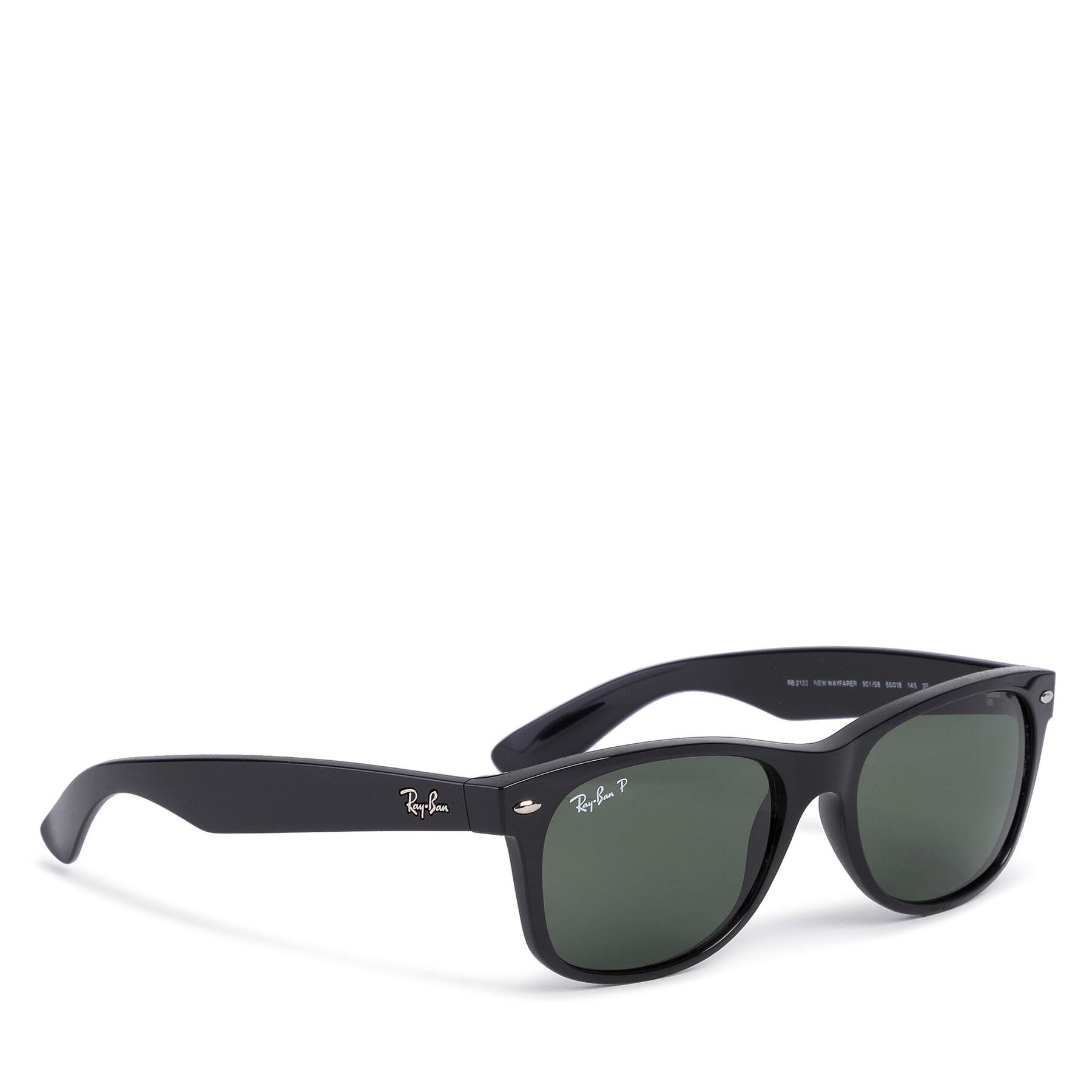 Sonnenbrillen Ray-Ban New Wayfarer Classic 0RB2132 901/58 Schwarz von Ray-Ban